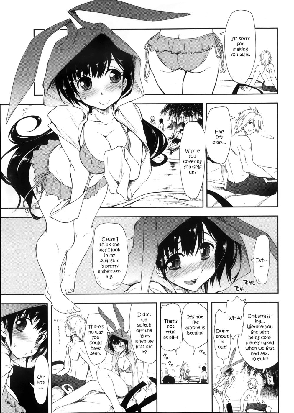 Hentai Manga Comic-Unfair X Poolside Fun-Read-5